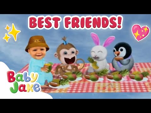 @BabyJakeofficial - 🍫 Food with Friends! 🧺 | 💙International Friendship Day💙 | Full Episode