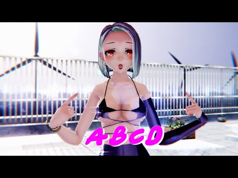 ≡MMD≡ Yowane Haku - Abcd [4KUHD60FPS] short