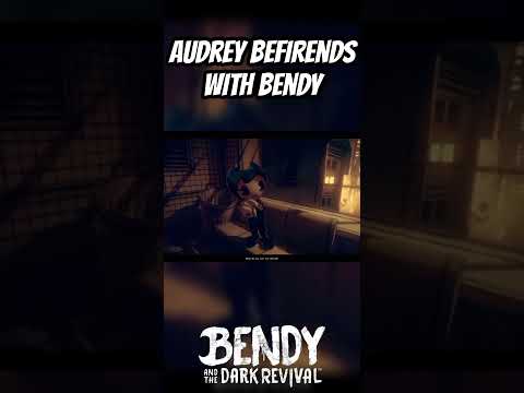 Bendy and the Dark Revival | Audrey befriends with Bendy #bendyandthedarkrevival