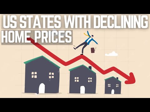 US States & Cities with the Most Declining Home Prices Year Over Year