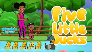 Five Little Ducks | Counting with Gracie’s Corner | Nursery Rhymes + Kids Songs