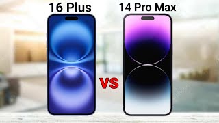 iPhone 16 Plus vs iPhone 14 Pro Max