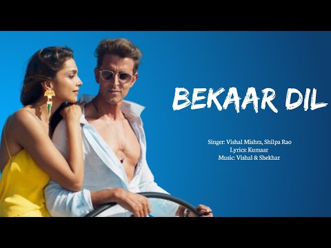 Bekaar Dil | Vishal Mishra, Shilpa Rao | Fighter | Vishal & Shekhar | Hrithik, Deepika | SR Music