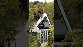 Tiny Home Micro A-Frame Cabin Treehouse! (60 Second Airbnb Tour)