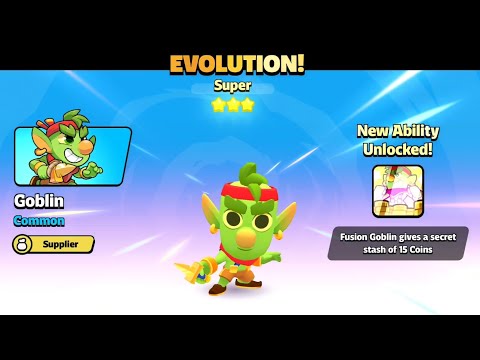 Squad Busters Goblin 3 Star Evolution