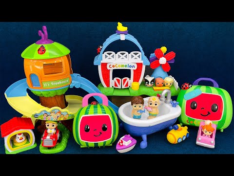 🔴 [12hr Livestream] COCOMELON TREE HOUSE TOY SET - ASMR Satisfying Toys Unboxing