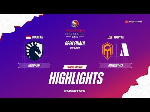 Team Liquid ID vs GamesMY Ace HIGHLIGHTS Snapdragon Pro Series Season 6 | GMY VS TLID ESPORTSTV