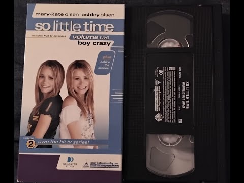 Opening to So Little Time Volume 2: Boy Crazy 2002 VHS