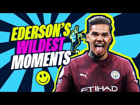 "I'm 100% Wild!" 🤪 Ederson reacts to his wildest moments at City