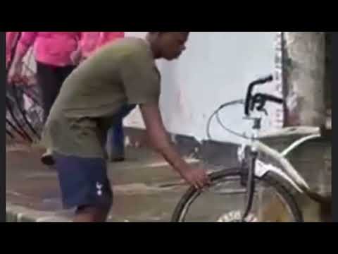 Prank on bike thieves #prank