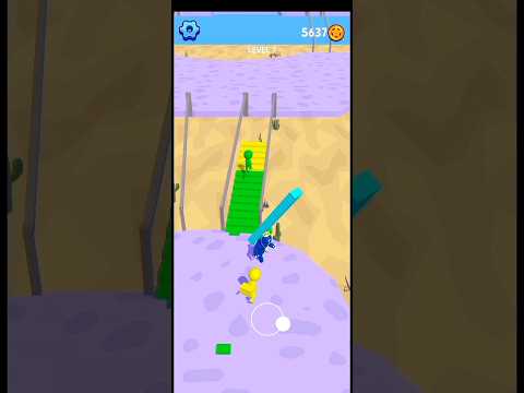 Bridge Race 3d song Kamboj gaming #shorts #gaming