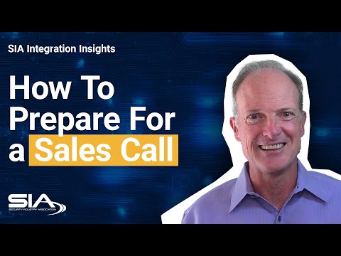 How to Prepare for a Sales Call | SIA Integration Insights