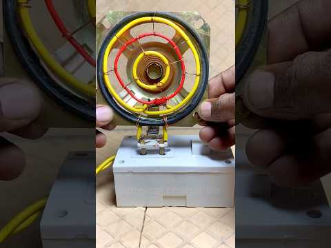 crazy electricity explosion speaker vs 220 v Ac #science #electricalcircuit  #experiment