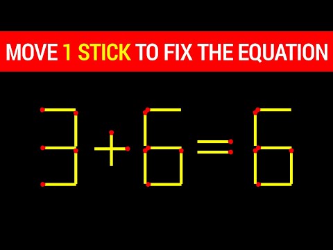 If you are genius solve this || Matchstick puzzle || Ep : 78