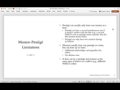 Mentor/protégé, Joint ventures, and Subcontracting - Government Contracting