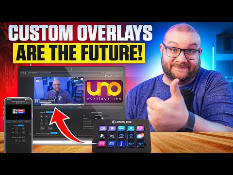 FINALLY! Stream Deck Enabled Custom Overlays | Overlays.Uno