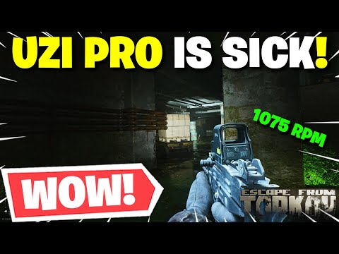 Escape From Tarkov PVE - The NEW UZI PRO MELTS! 1075 RPM! (New Patch .15 SMG)