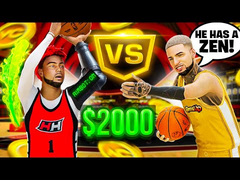 I got accused of cheating in this $2,000 Wager on NBA2K24!