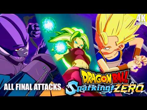 All Of Universe 6 Final Attacks DRAGON BALL SPARKING ZERO In 4K 60FPS