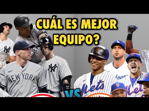 CUÁL EQUIPO SERÁ MEJOR YANKEES VS METS - LIGA MAYOR MLB/ AARON JUDGE VS LINDOR BASEBALL Beisbol