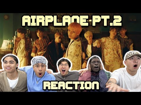 OUR FIRST TIME WATCHING BTS Airplane pt.2