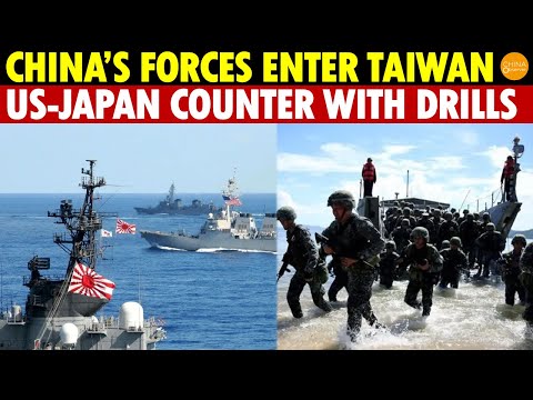 China’s Advance Forces Flood Taiwan; In Response, US and Japan Launch 45,000-Troop Joint Drills