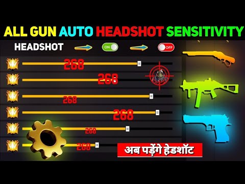 Free Fire Max Auto Headshot Trick 2024 Sensitivity | 2gb, 4gb, 6gb Ram Headshot Sensitivity Setting