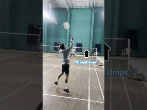 forhand drop🏸#badminton #subscribe #ytshorts