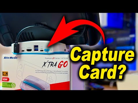 Capture Card Dock for Steam Deck and More? No PC Required | X'TRA GO GC515