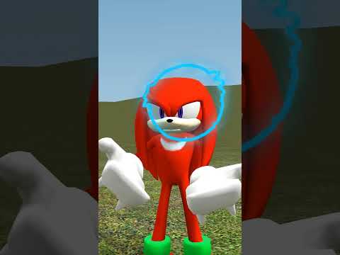 Knuckles Becomes Super Knuckles In Contest Of strength Sonic x Miles x Rouge (Perfect Outlines)