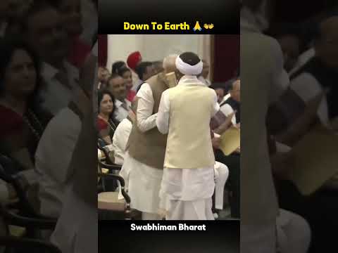 Pm Modi Respect Everyone 🙏😍 | Wait For It  #shorts #pmmodi #respect