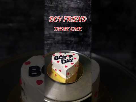 STRAY KIDS💞 HAPPY BIRTHDAY BANG CHAN❤️ BOYFRIEND THEME CAKE #viral #trending #cake #shorts #korean