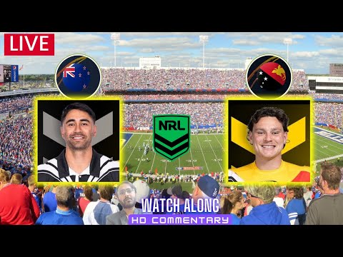 New Zealand vs Papua New Guinea | NRL Pacific Championship | Kiwis v Kumuls Live Watch Along