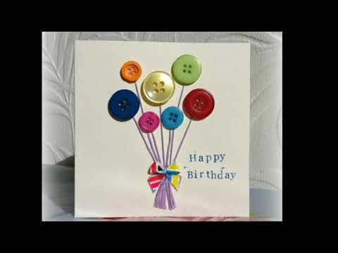 Button Greeting Cards | Beautiful and Unique Handmade Card Ideas. STYLE OF LIFE