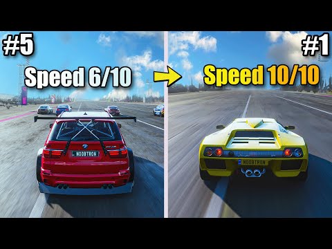 The Top 5 FASTEST Drag Cars in Forza Horizon 5