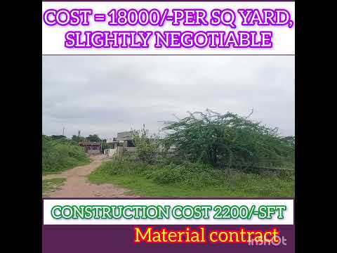 200SQ YARDS, WEST FACING, FRONT 30 FT ROAD,AT MADHU SRI BAR OPPOSITE LINE, GAVICHARLA ROAD, WARANGAL