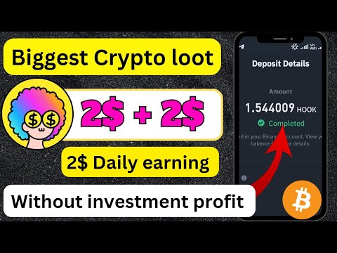 🤑New Crypto Loot Today | Today crypto loot || Today crypto loot offer | Flat profit 100$ #cryptoloot