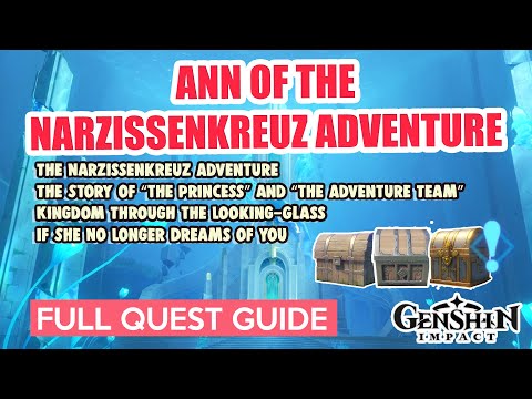 Ann of the Narzissenkreuz Adventure FULL QUEST GUIDE | Genshin Impact Fontaine 4.0 Update