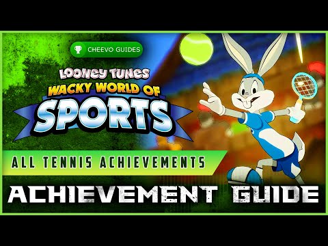 Looney Tunes: Wacky World of Sports - ALL TENNIS ACHIEVEMENTS - Guide (Xbox/PS)