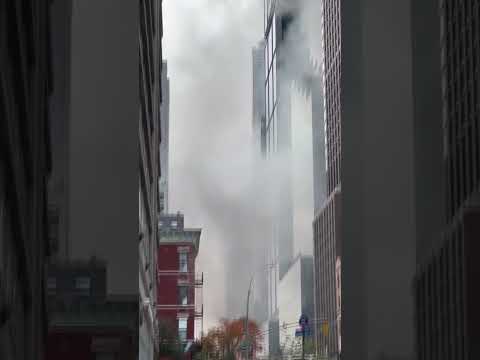 Hudson Yards fire breaks out inside 44-story luxury high-rise building in New York City