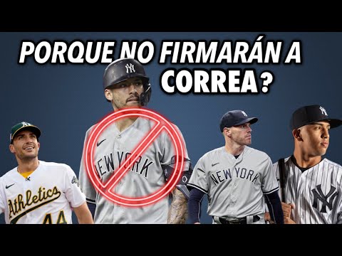 LOS YANKEES NO FIRMARÁN A CARLOS CORREA POR ESTÁS RAZONES, VAN POR JUDGE Y FREEMAN - MLB NOTICIAS