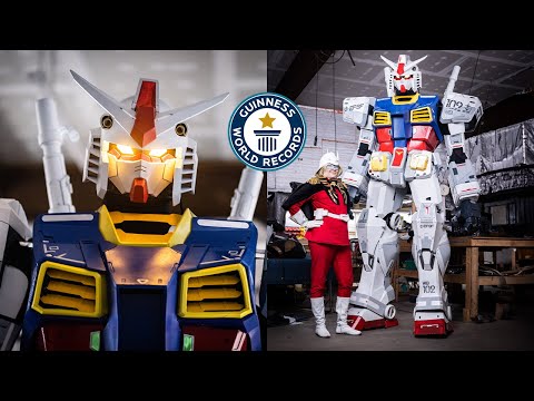 Tallest Cosplay Gundam - Guinness World Records