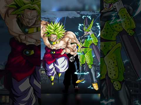 Cell DBZ vs Broly DBZ Comparison Video #goku #dragonball #broly #anime