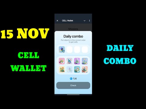 Cell Wallet Daily Combo | 15 November Cell Wallet Daily Combo | Daily Combo Cell Wallet