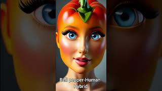 Hyper Realistic Human Vegetable Hybrids