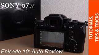 How to activate auto review / picture control in your Sony Alpha 7 IV - Fast & Easy Tutorial