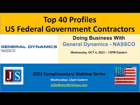 Top 40 Federal Contractors - PROFILE #34 - General Dynamics/ NASSCO National Steel & Shipbuilding