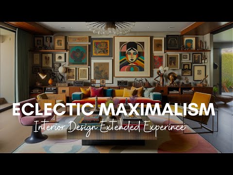 Eclectic Maximalist Interior Design Style Extended Experience