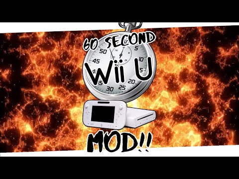 Modding a Wii U in 60 Seconds // Wii U Modding Made Easy! #shorts