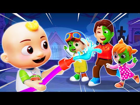 👶 Five Little Zombie | Safety Tips For Kids |  CoComelon Nursery Rhymes & Kids Songs